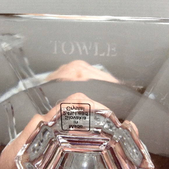 Pair of Towle crystal candle holders - Picture 6 of 6